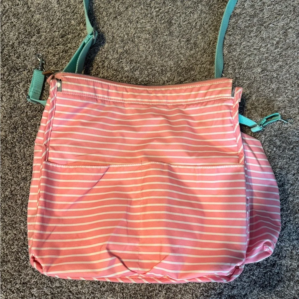 Matilda Jane Diaper Bag Floral and polka dots